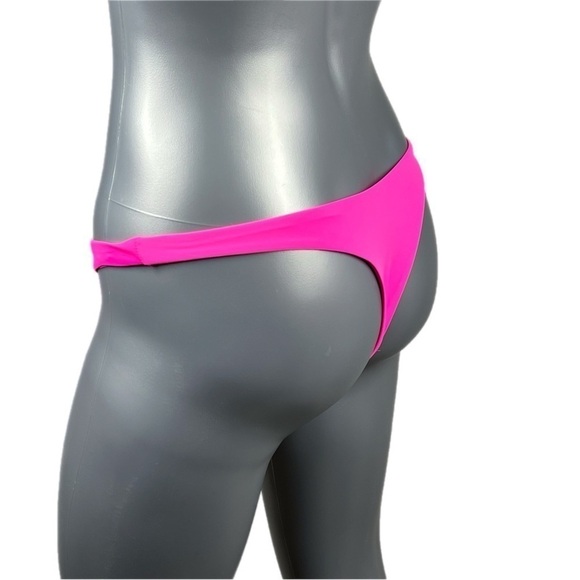 YMI | Bubblegum Pink Thong Swim Bikini Bottoms Brand New - Picture 6 of 11